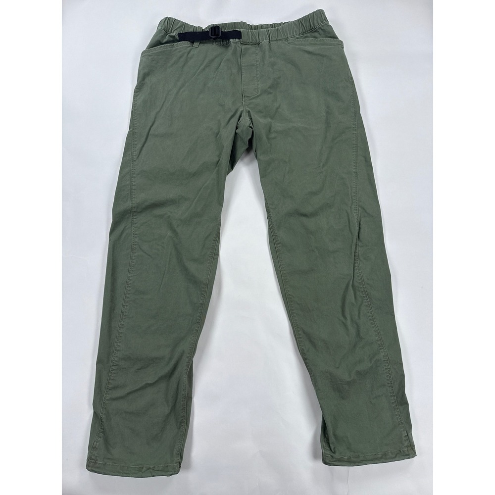 Mountain Hardwear Cederberg Pull On Pants Mens L Green Climbing Hiking OM7437